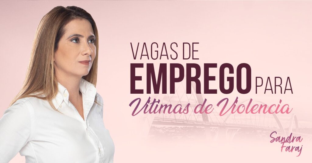 Vagas de emprego para vítimas de violência